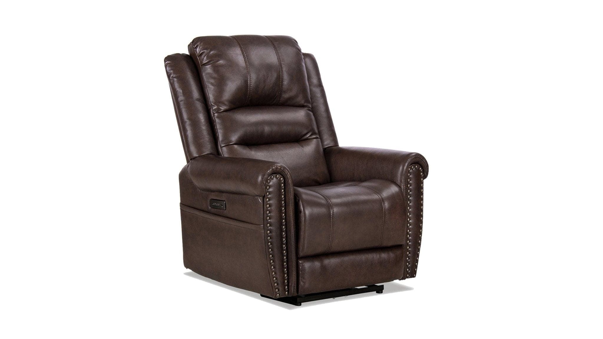 Leather recliner store price