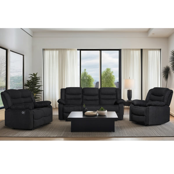 Tallinn Manual Reclining 3 Piece Living Room Set